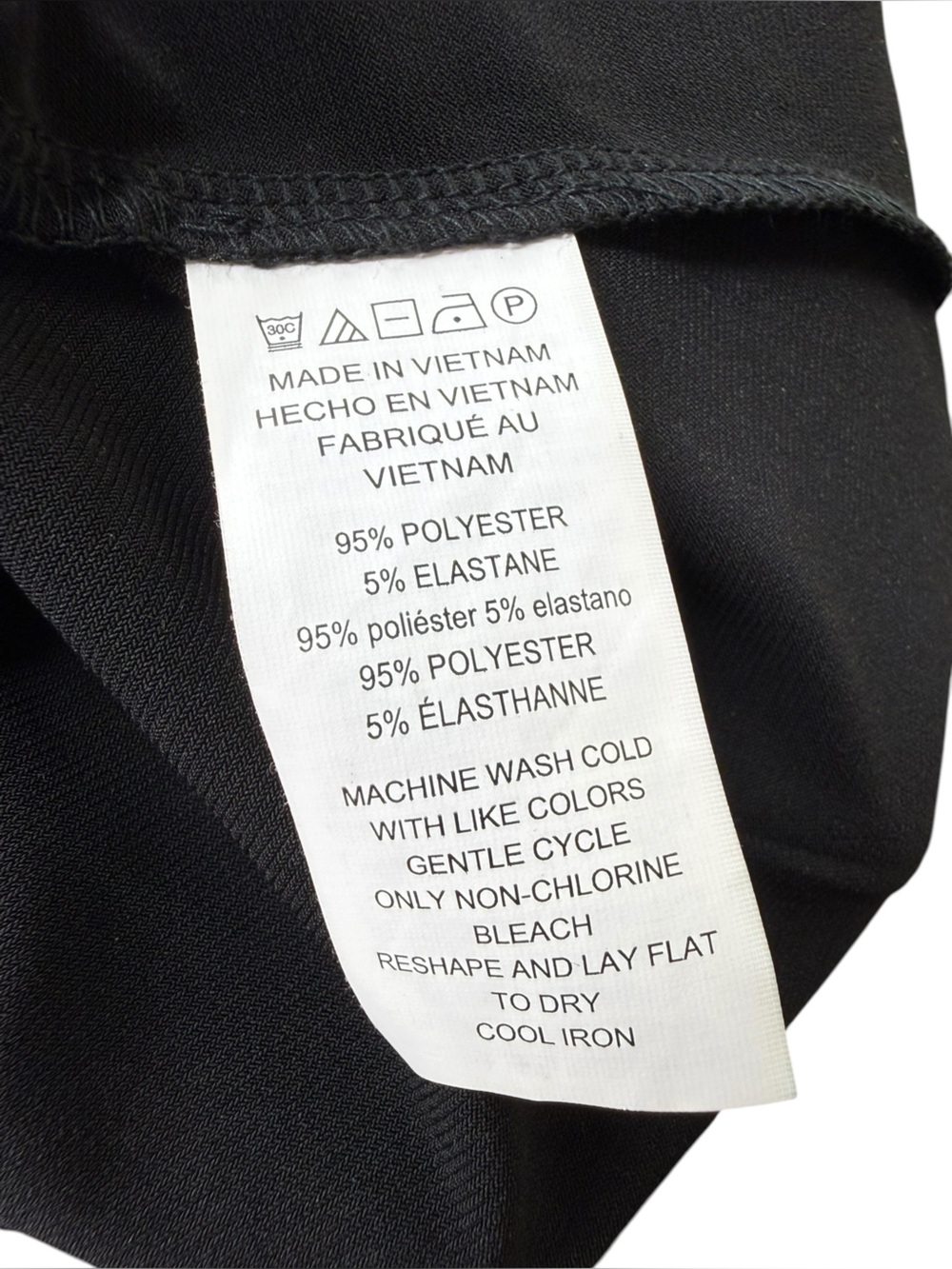 Michael Michael Kors 1X Black Smocked Hem Blouson Top Gold Logo Shoulder Detail - Picture 6 of 10